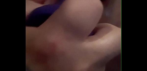  Mr. Hyde stretches sexybeck pretty little pussy making me squirt.